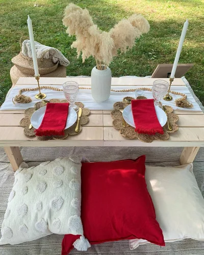 Luxury pop-up picnic setup styled by Luxe Picnics Toronto